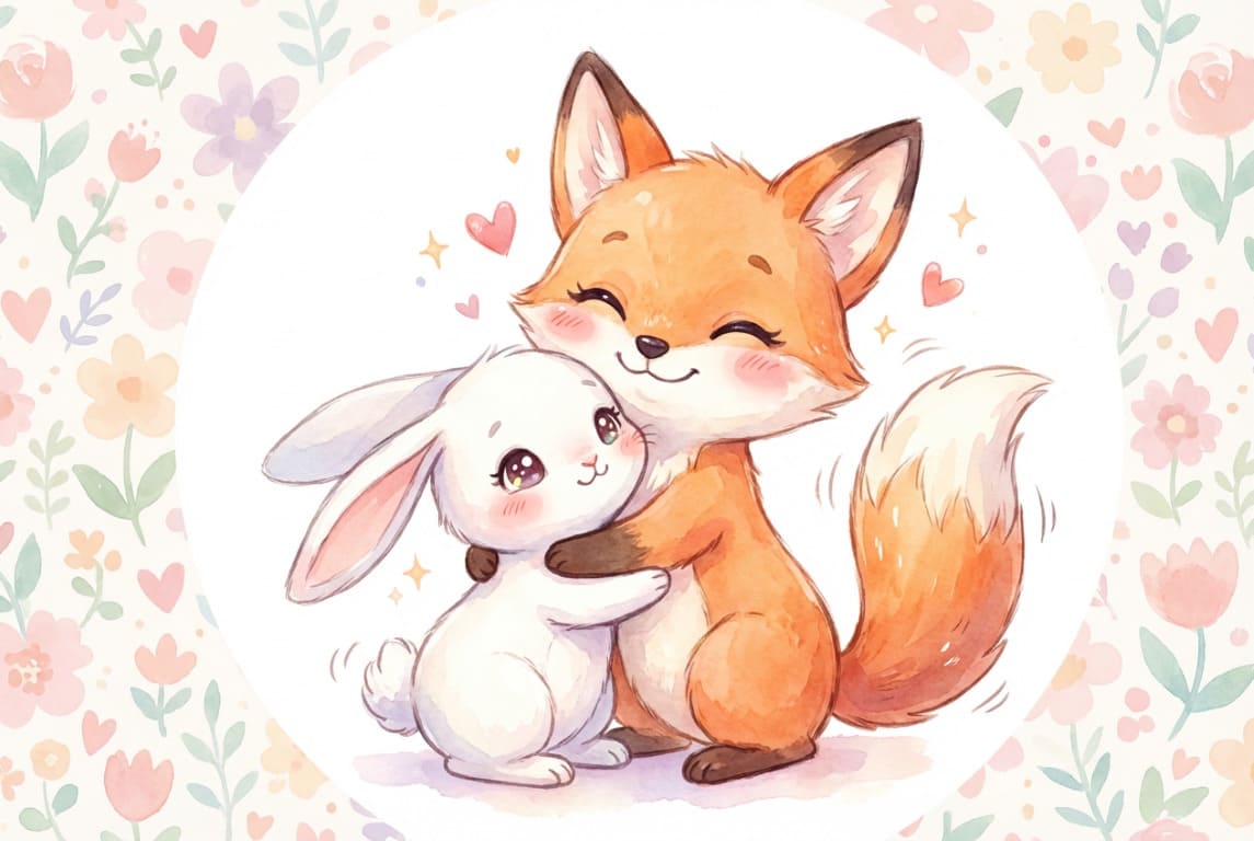 ''Draugužėliai'' Plakatelis