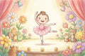 ''Balerina'' Plakatelis