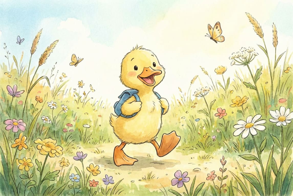 ''Ančiukas linksmiukas'' Plakatelis