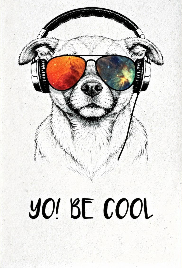 ''Be cool'' Plakatelis