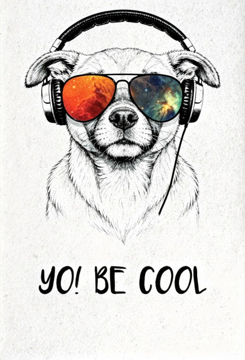''Be cool'' Plakatelis