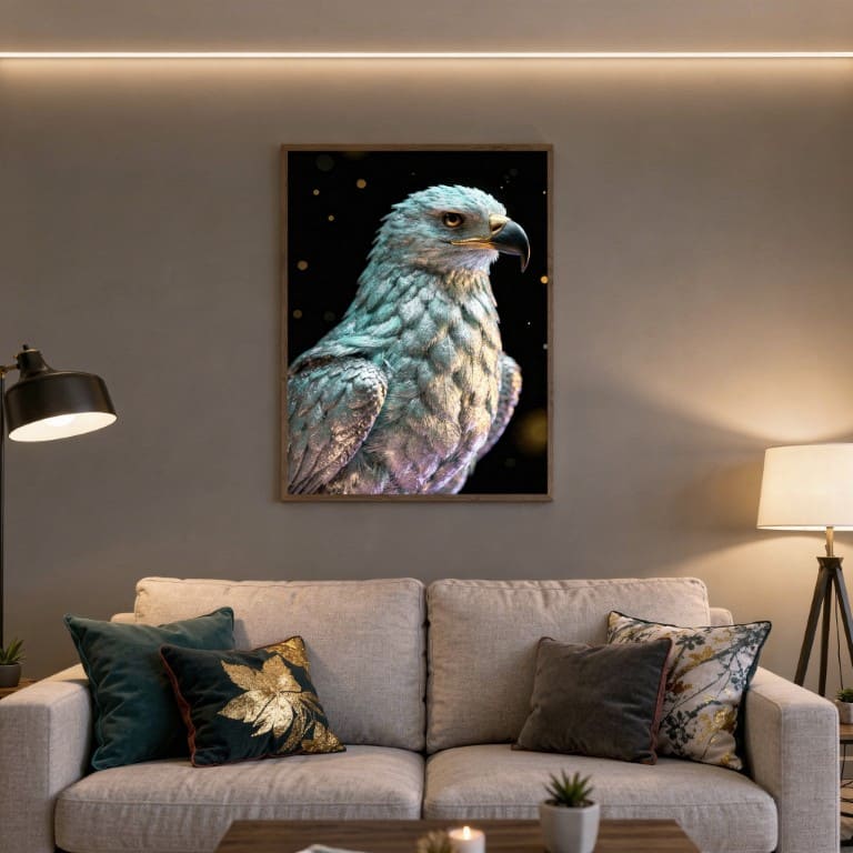 '' Baltasis erelis'' Plakatelis