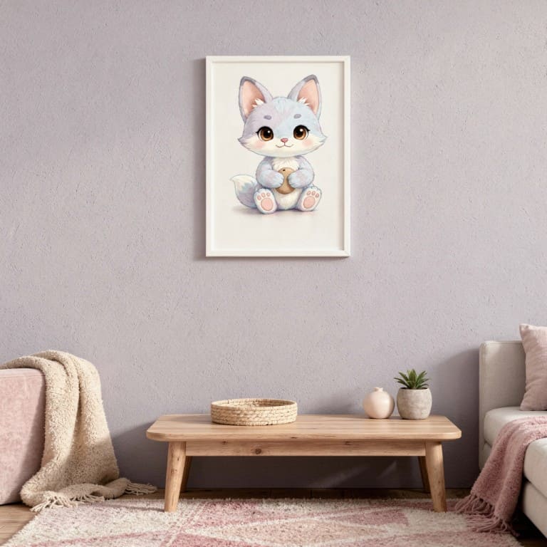 ''Meškiukas su sausainuku'' Plakatelis