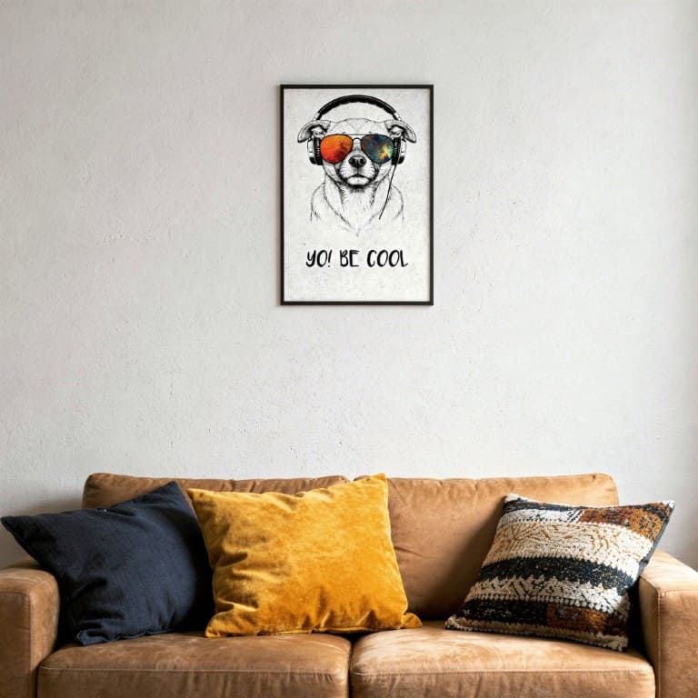 ''Be cool'' Plakatelis