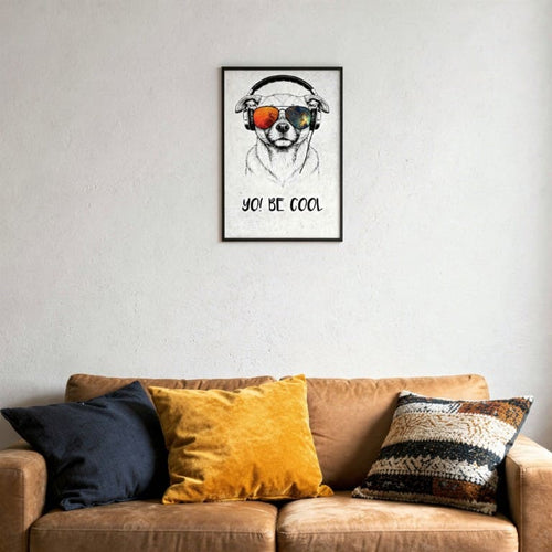 ''Be cool'' Plakatelis