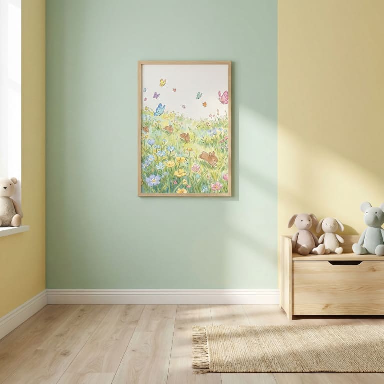 ''Drugelių pievužė'' Plakatelis