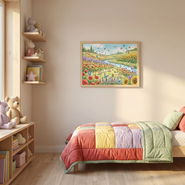 ''Spalvingoji pievutė'' Plakatelis