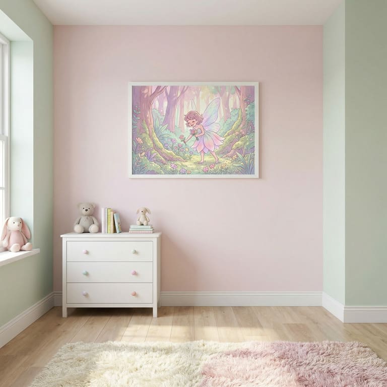 ''Gražioji fėja'' Plakatelis