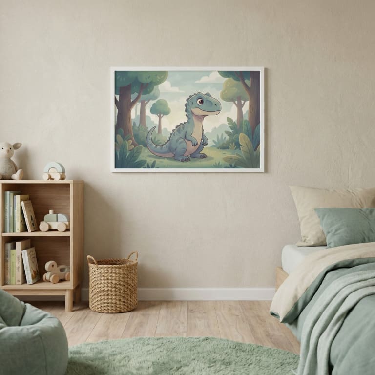 ''Dinozauriukas'' Plakatelis