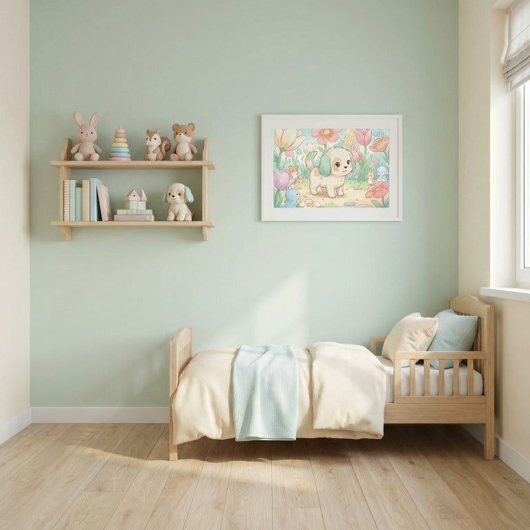 ''Mažiukas šuniukas'' Plakatelis