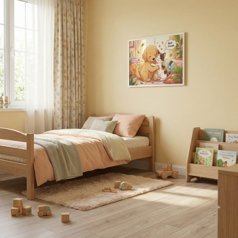 ''Geriausi draugai'' Plakatelis