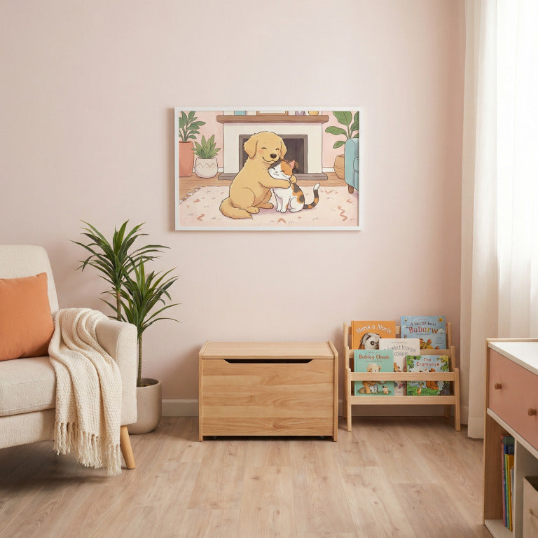 ''Draugužiai'' Plakatelis